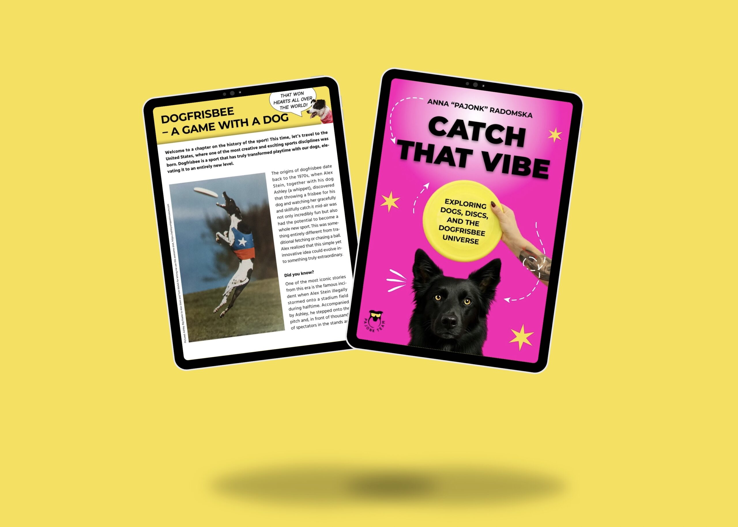 Dogfrisbee guide „CATCH THAT VIBE”