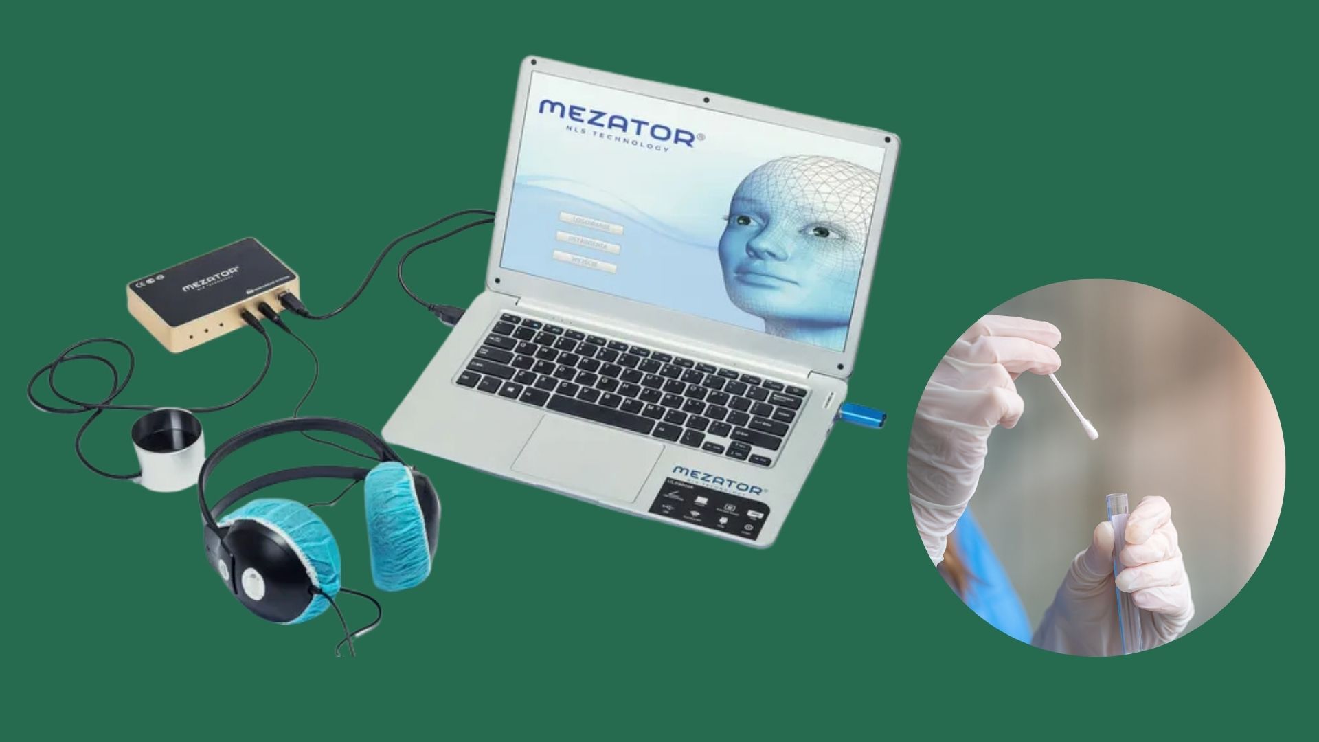 Badanie biorezonansem Mezator M1 na odległość