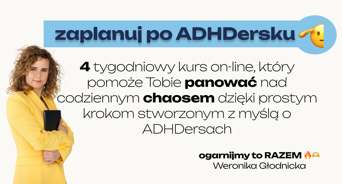 Zaplanuj po ADHDersku