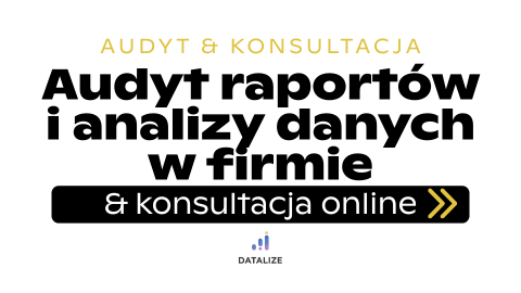 Audyt raportów i analizy danych w firmie & konsultacja online