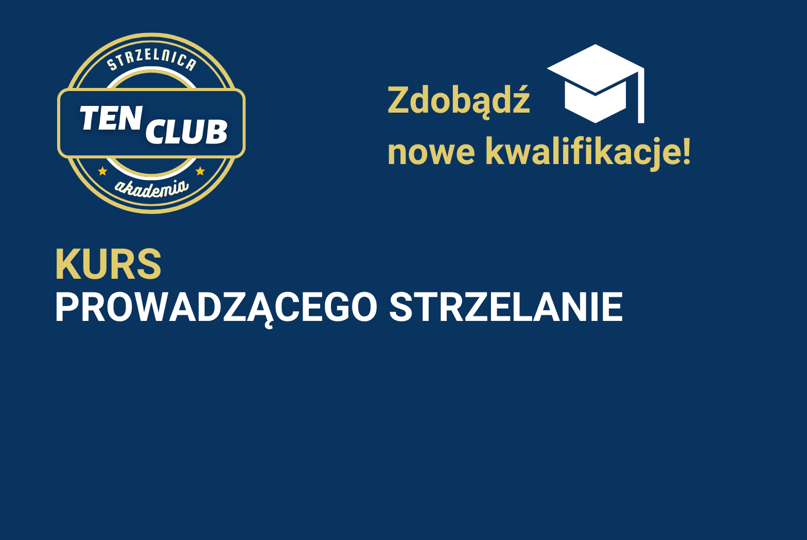 KURS PROWADZĄCEGO STRZELANIE termin: 12-13.12.2026