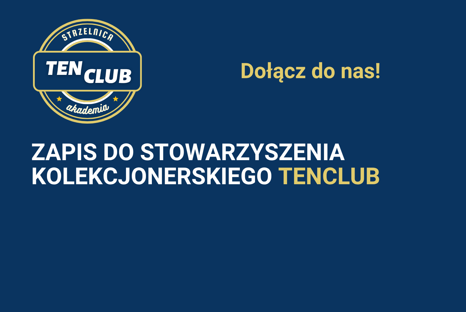 ZAPIS DO STOWARZYSZENIA KOLEKCJONERSKIEGO TENCLUB