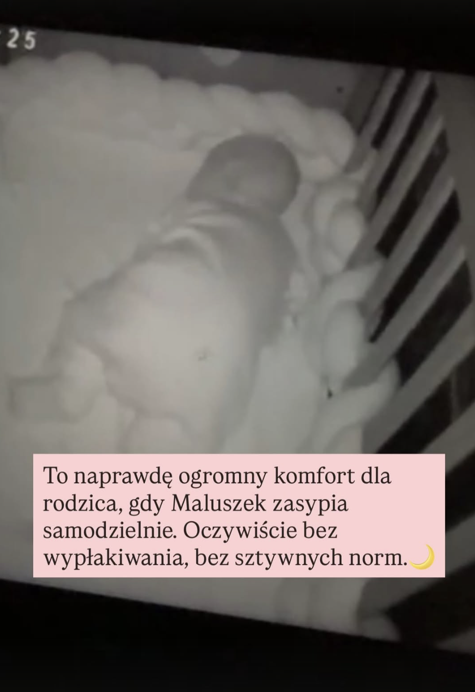 Samodzielne zasypianie dziecka bez wypłakiwania
