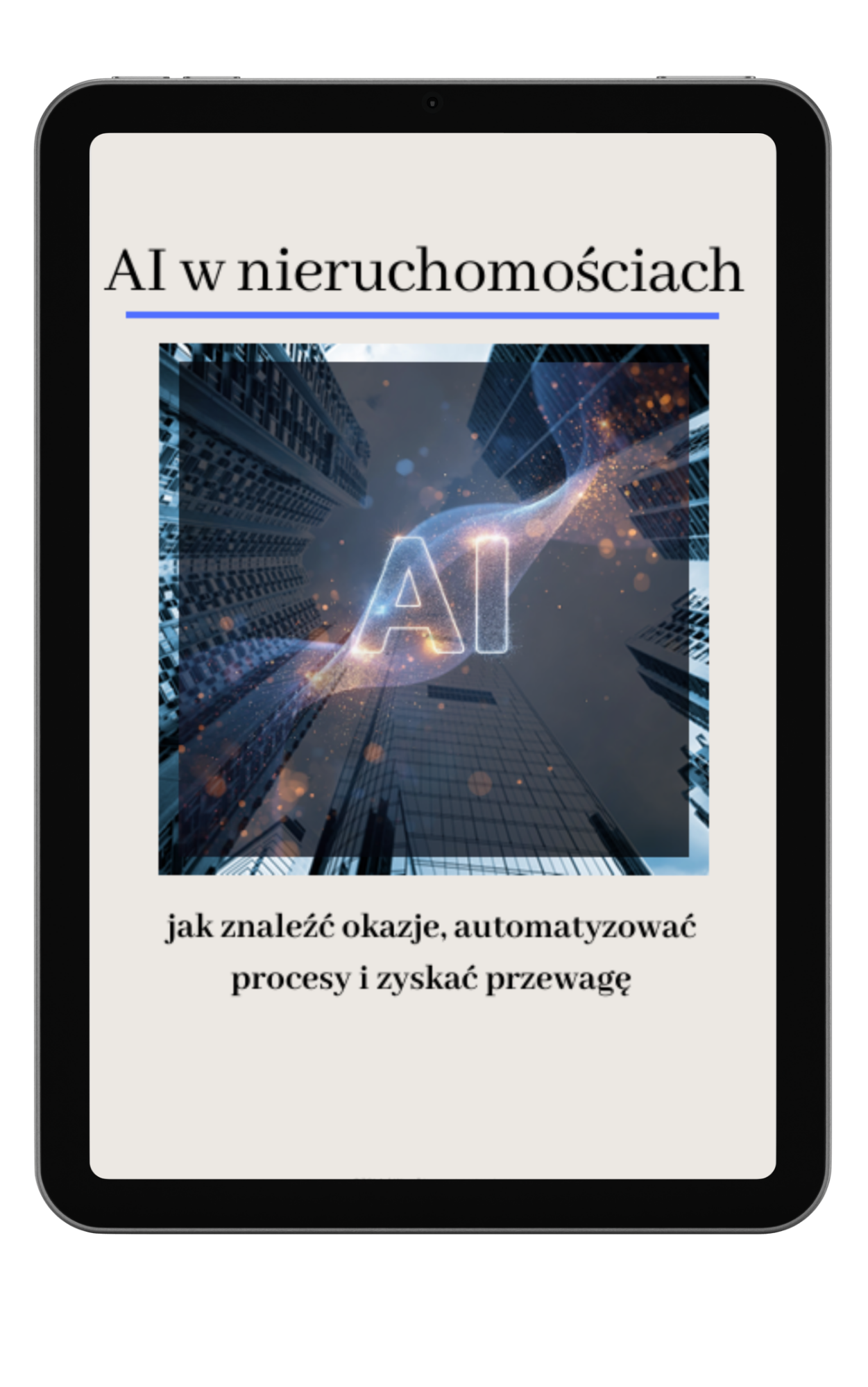 AI w nieruchomościach – jak znaleźć okazje, automatyzować procesy i zyskać przewagę + 2 bonusy