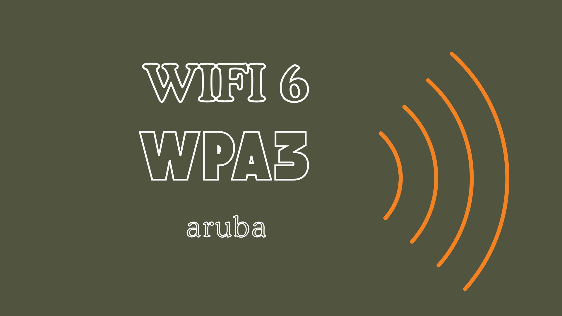 Admin: WiFi 6 i WPA3