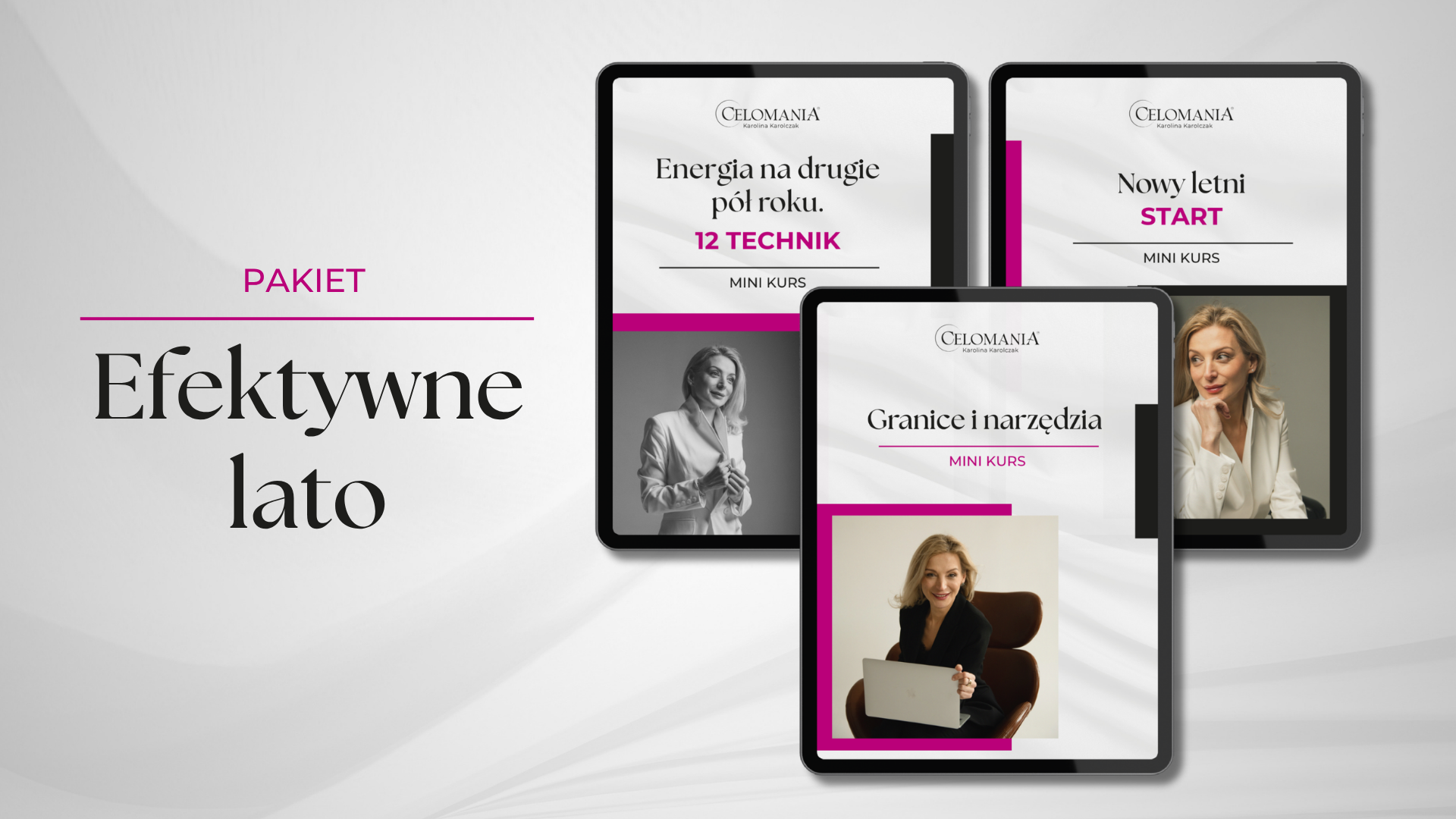 Efektywne lato – Pakiet 3 mini kursów do planowania drugiej połowy roku
