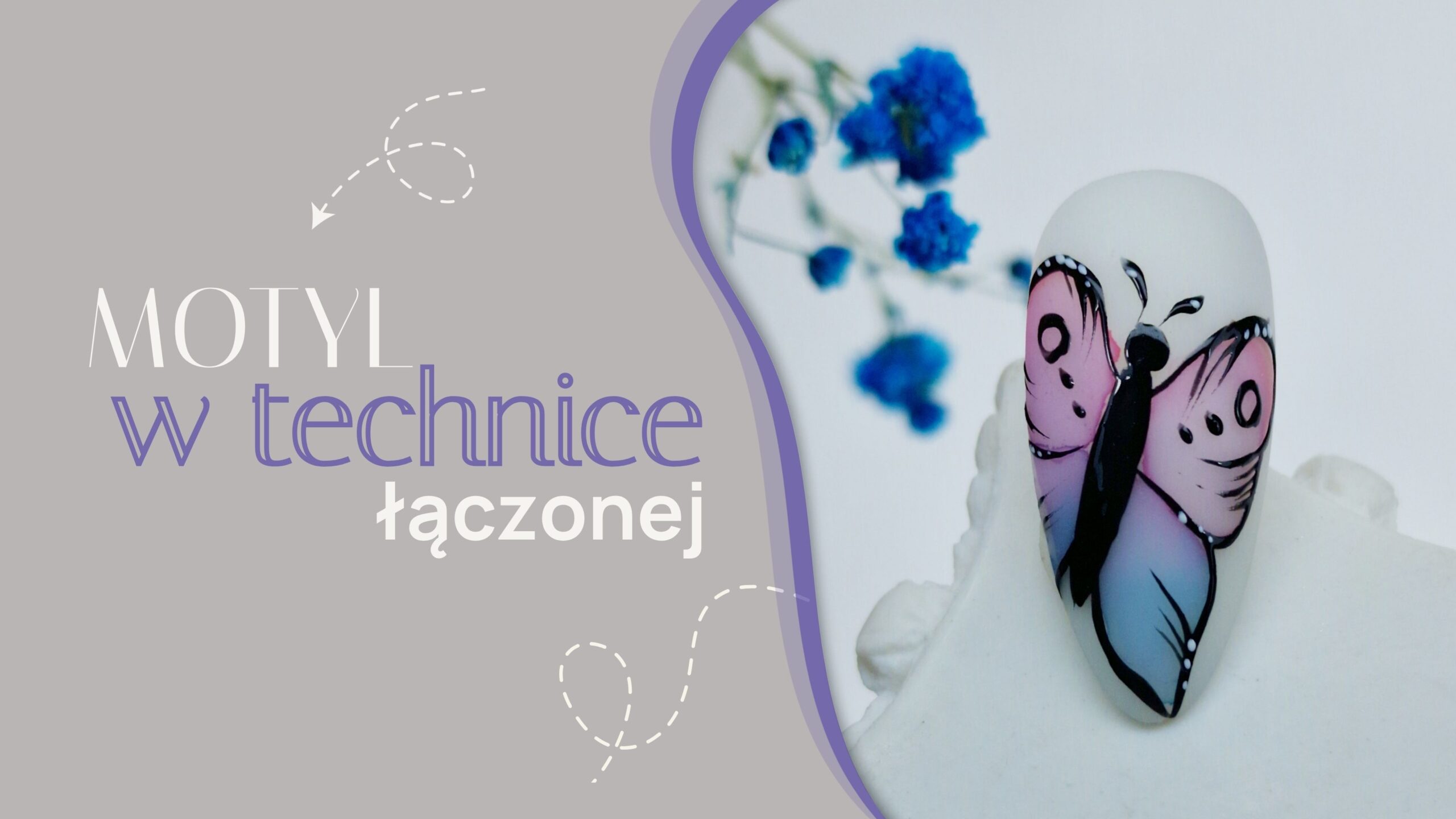 MOTYL w technice łączonej