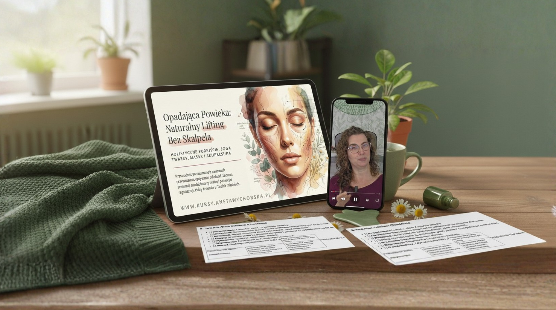 Opadająca powieka - naturalny lifting bez skalpela