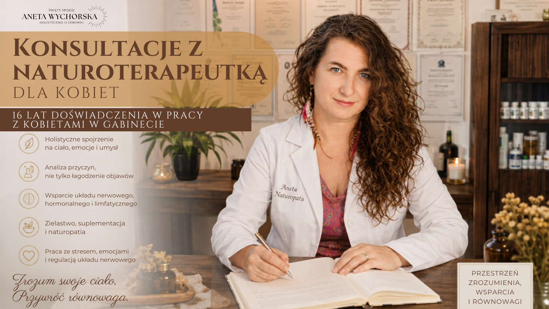 Przestrzeń Lekkości i Równowagi - konsultacja z Naturoterapeutką dla kobiet