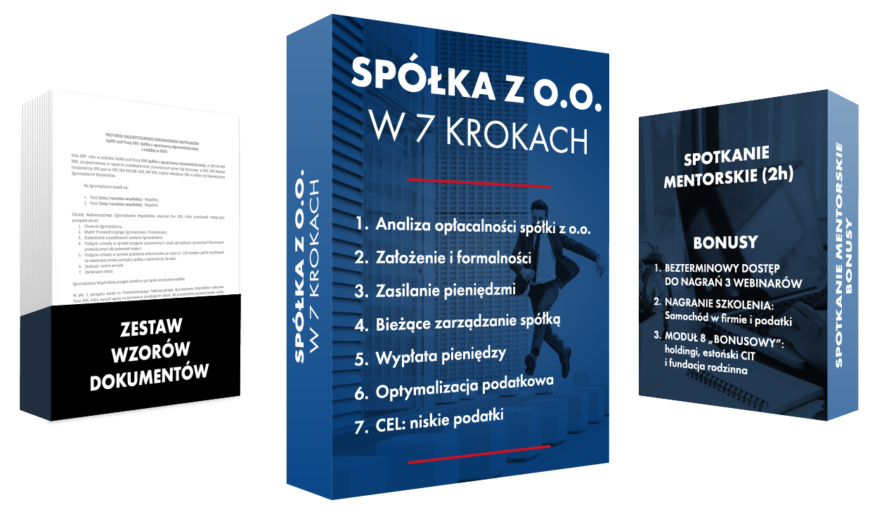 SPÓŁKA Z O.O. W 7 KROKACH (SPÓŁKA Z O.O. BOX)