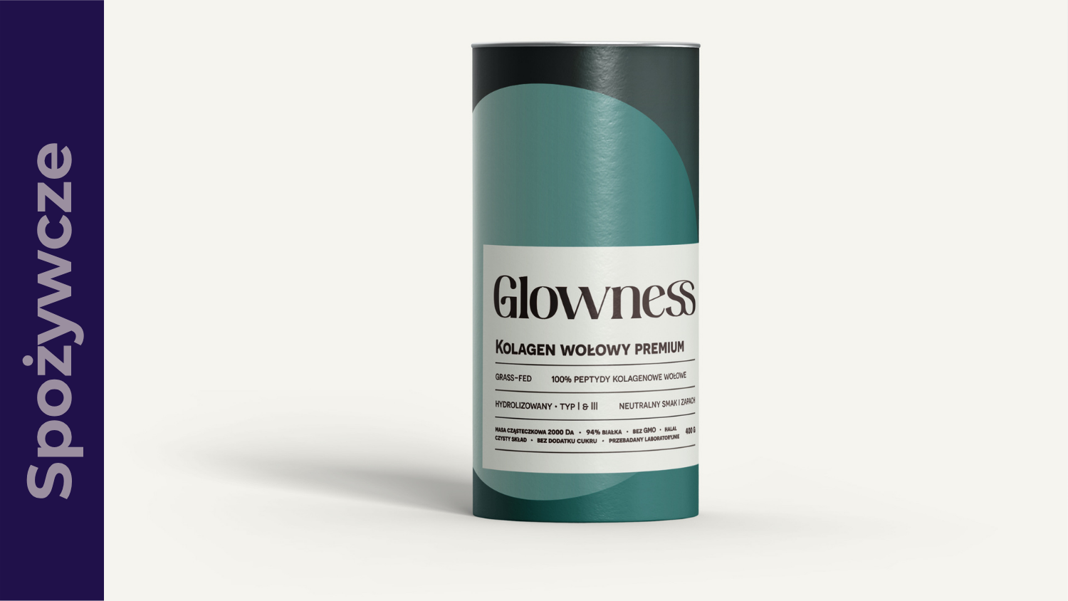 Kolagen wołowy premium Grass-Fed 400g