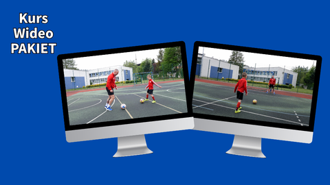 PAKIET: Piłkarskie zabawy z dzieckiem dla rodziców dzieci w wieku 4-6 + 7-10