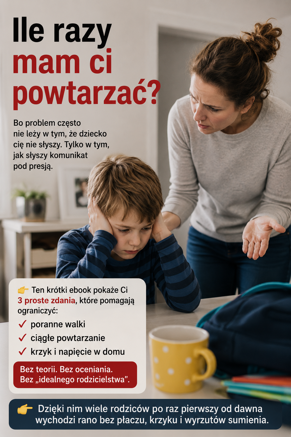 Jak przestać zaczynać dzień od krzyku