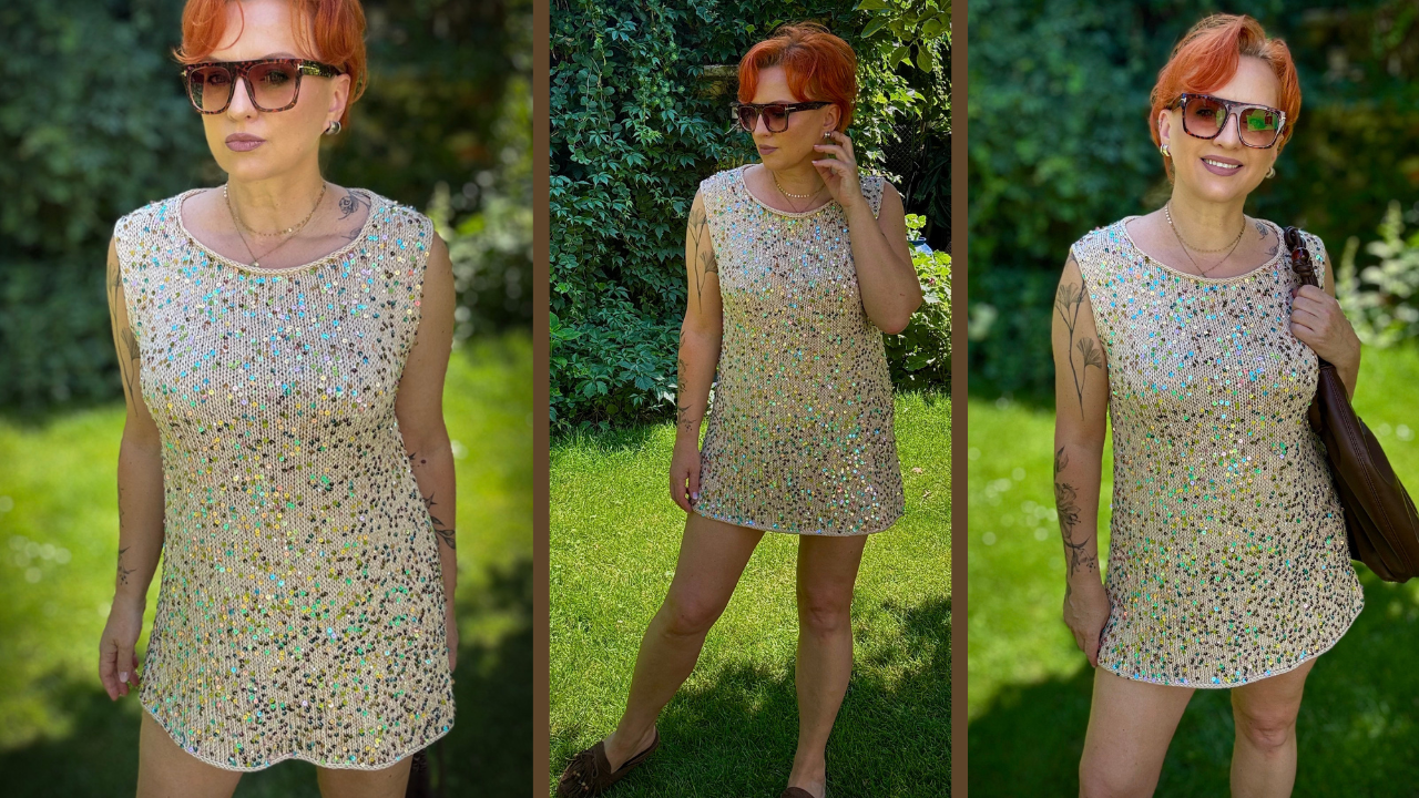 Shine Bright Dress - wzór dziewiarski na drutach