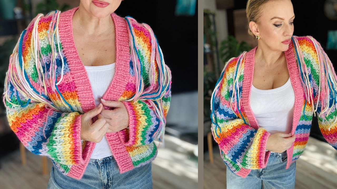 Snuggie Cardigan - wzór dziewiarski na drutach